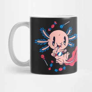 axolotl, axolotl pattern, salamander , salamander shirt, olm, pond newt, lizard , mexican salamander Mug